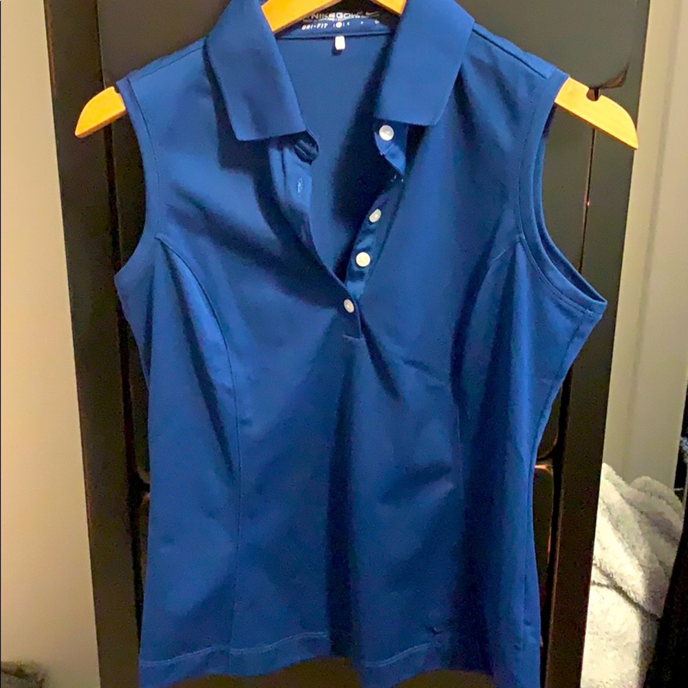 Nike Gokf shirt cobalt blue. Small. Like New